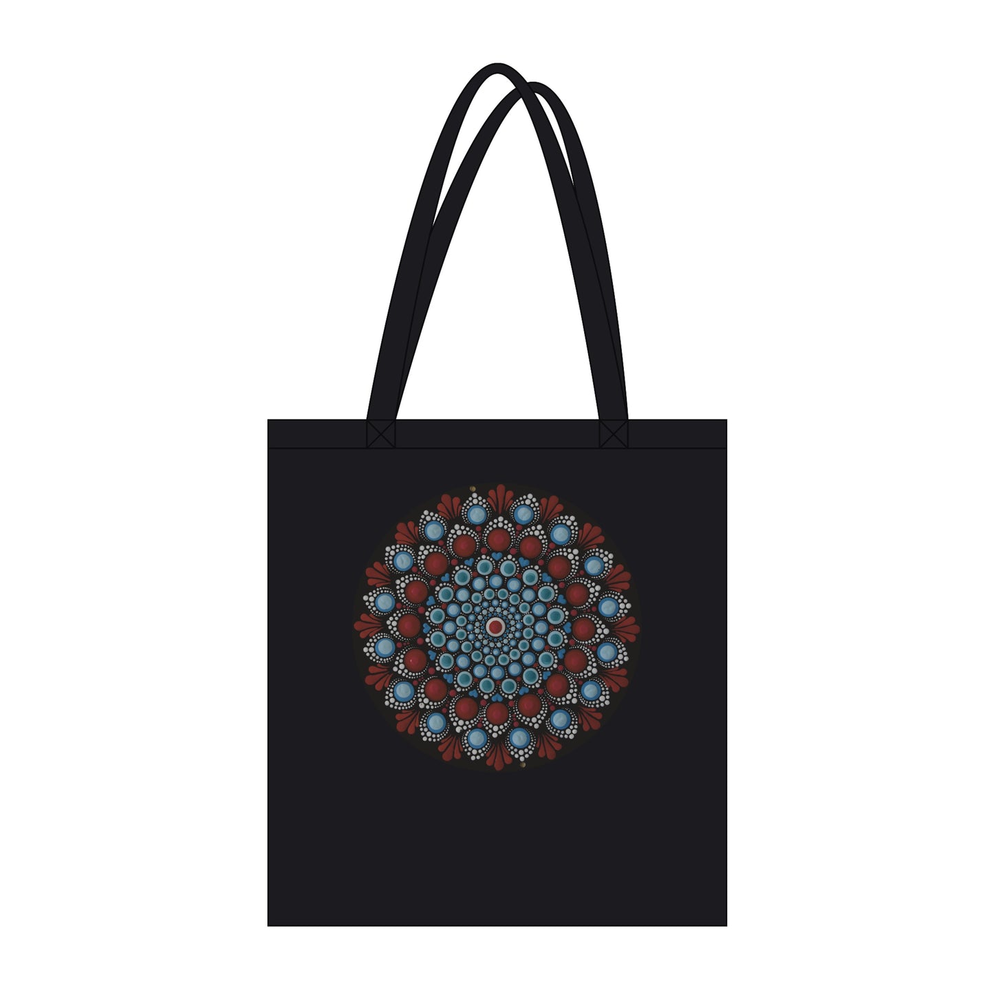 Organic Tote Bag Black 12 different designs