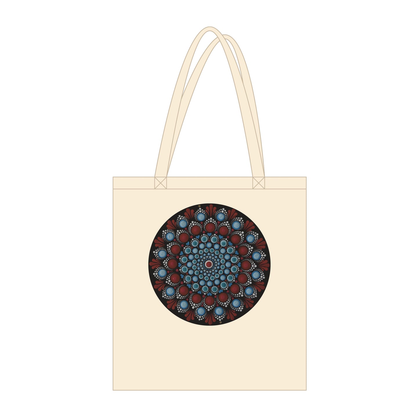 Organic Tote Bag Natural 12 different designs