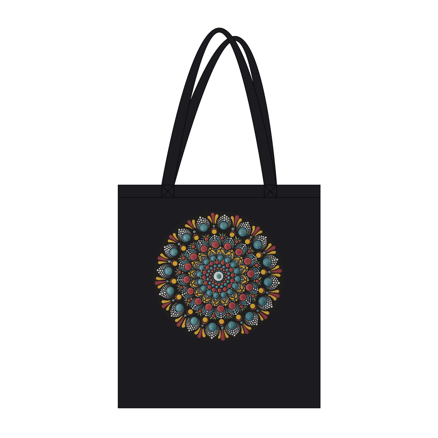 Organic Tote Bag Black 12 different designs