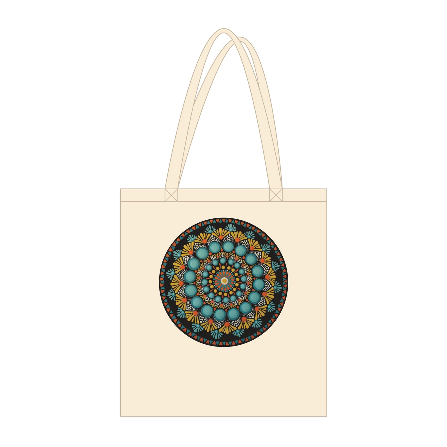 Organic Tote Bag Natural 12 different designs