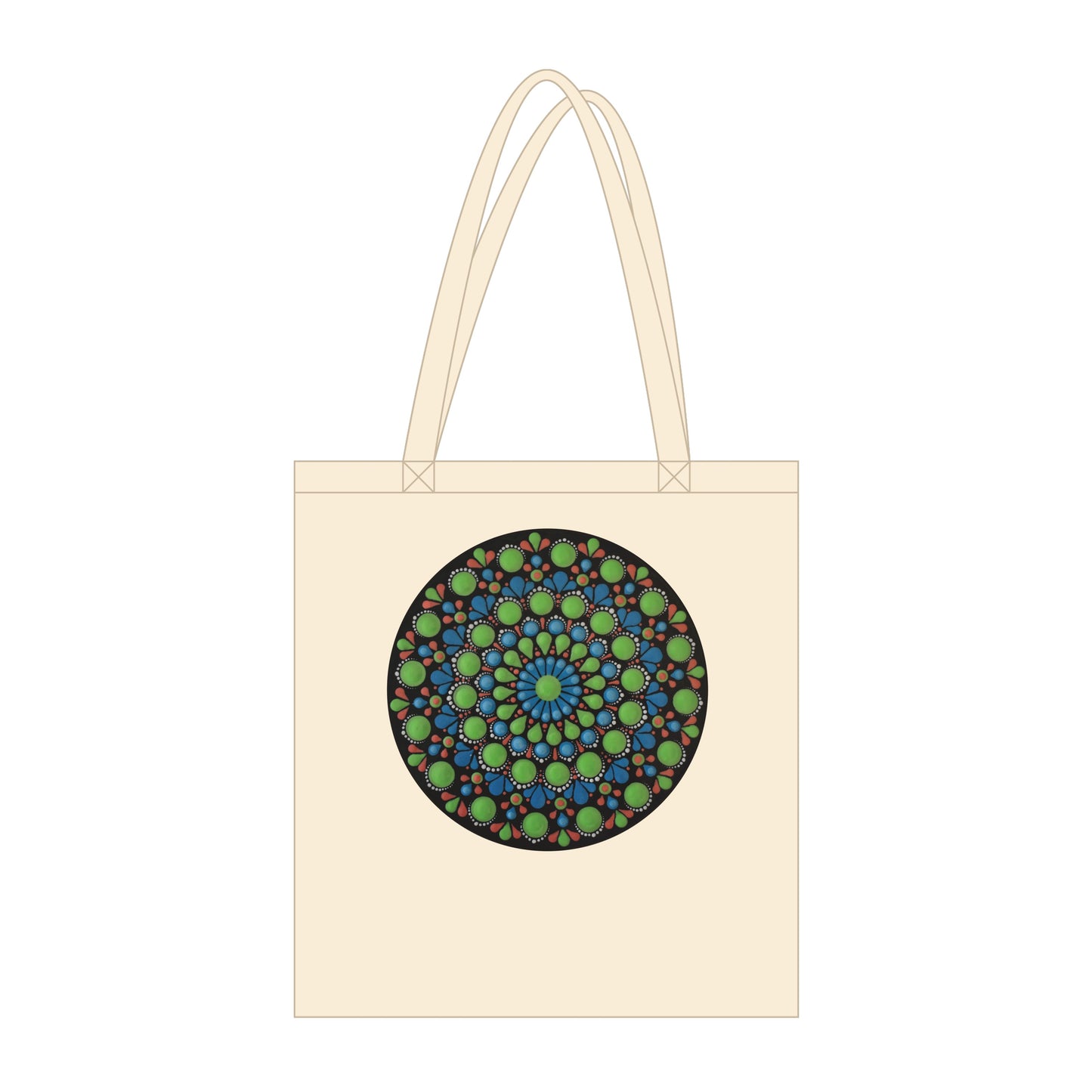 Organic Tote Bag Natural 12 different designs