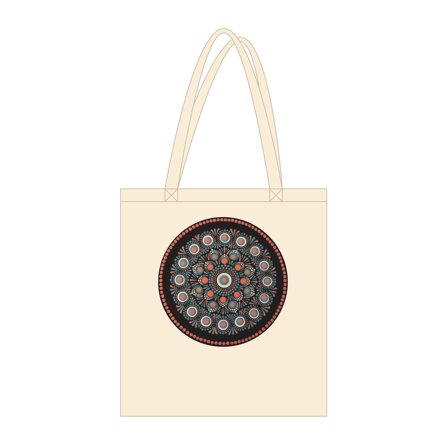 Organic Tote Bag Natural 12 different designs