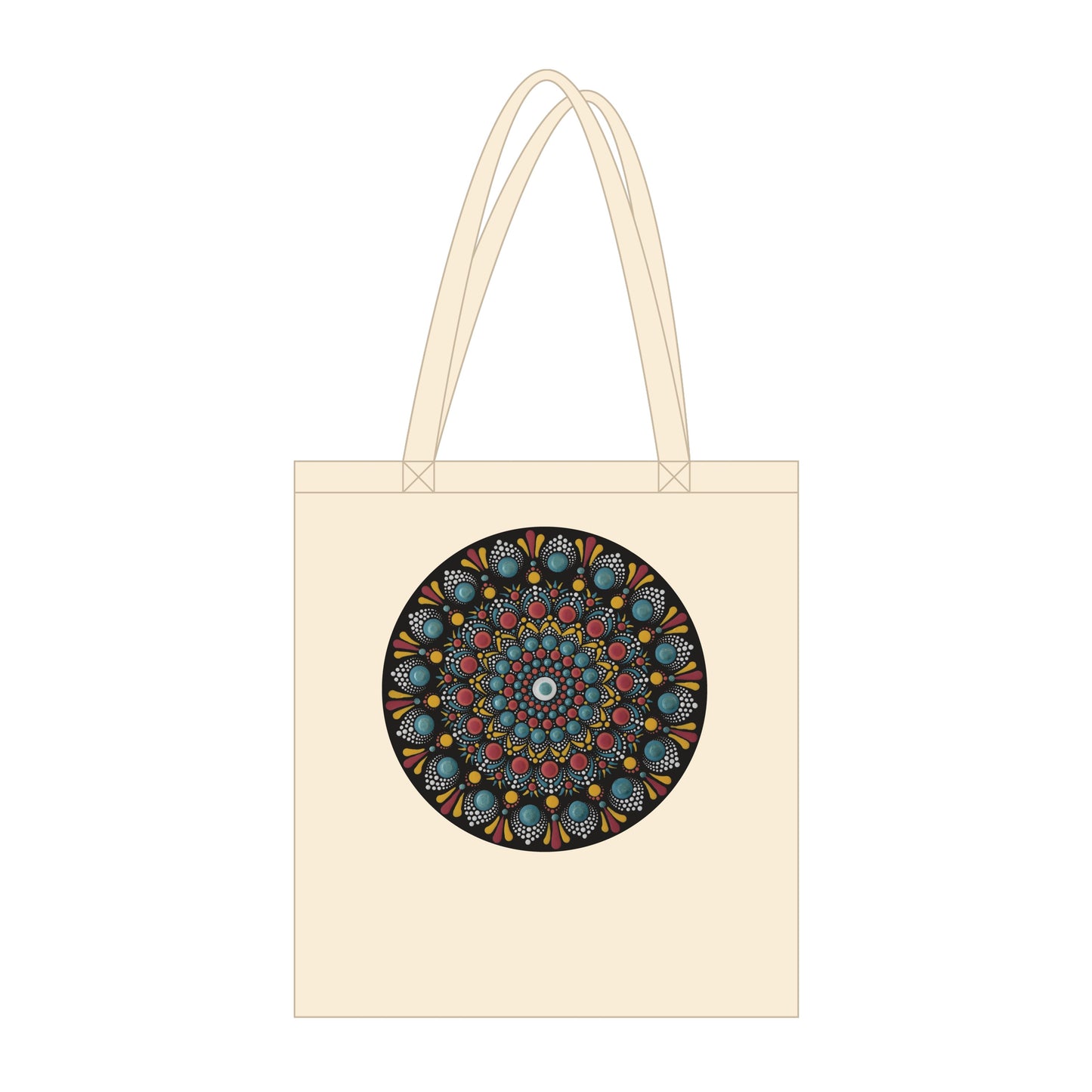 Organic Tote Bag Natural 12 different designs