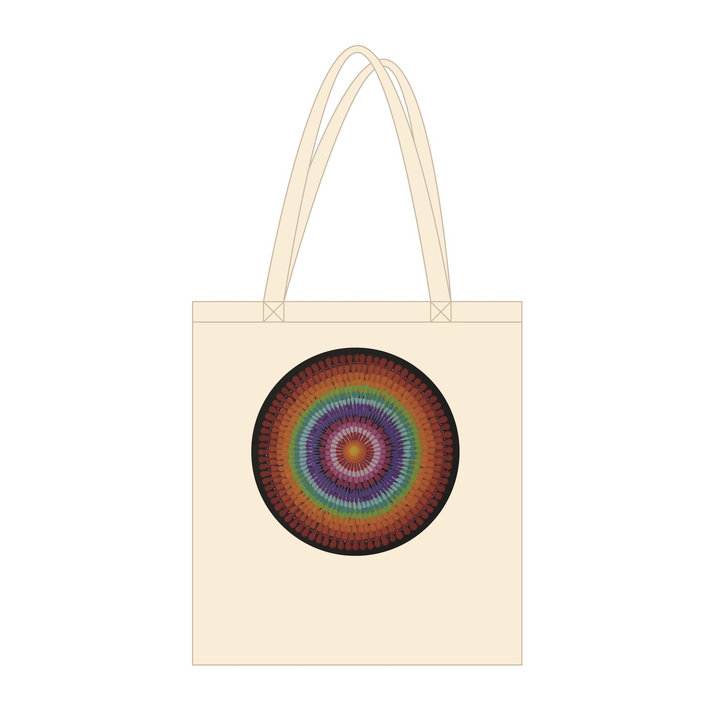 Organic Tote Bag Natural 12 different designs